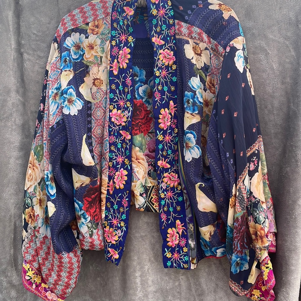 Johnny Was reversible jacket